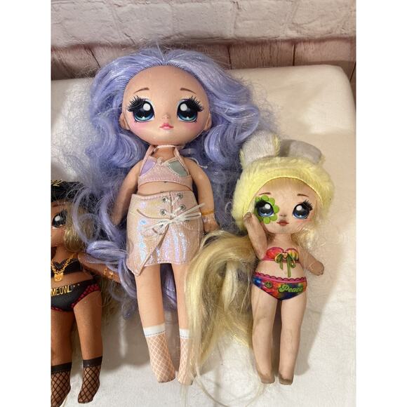 Na Na Na Surprise Doll Lot of 4 na! na! na! 8” 6” - Picture 3 of 6